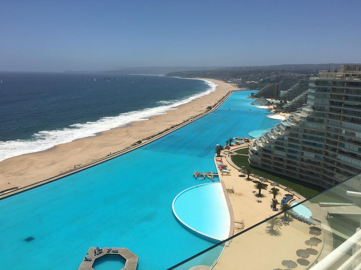 Duplex Jacuzzi San Alfonso Del Mar Lägenhet Algarrobo Exteriör bild