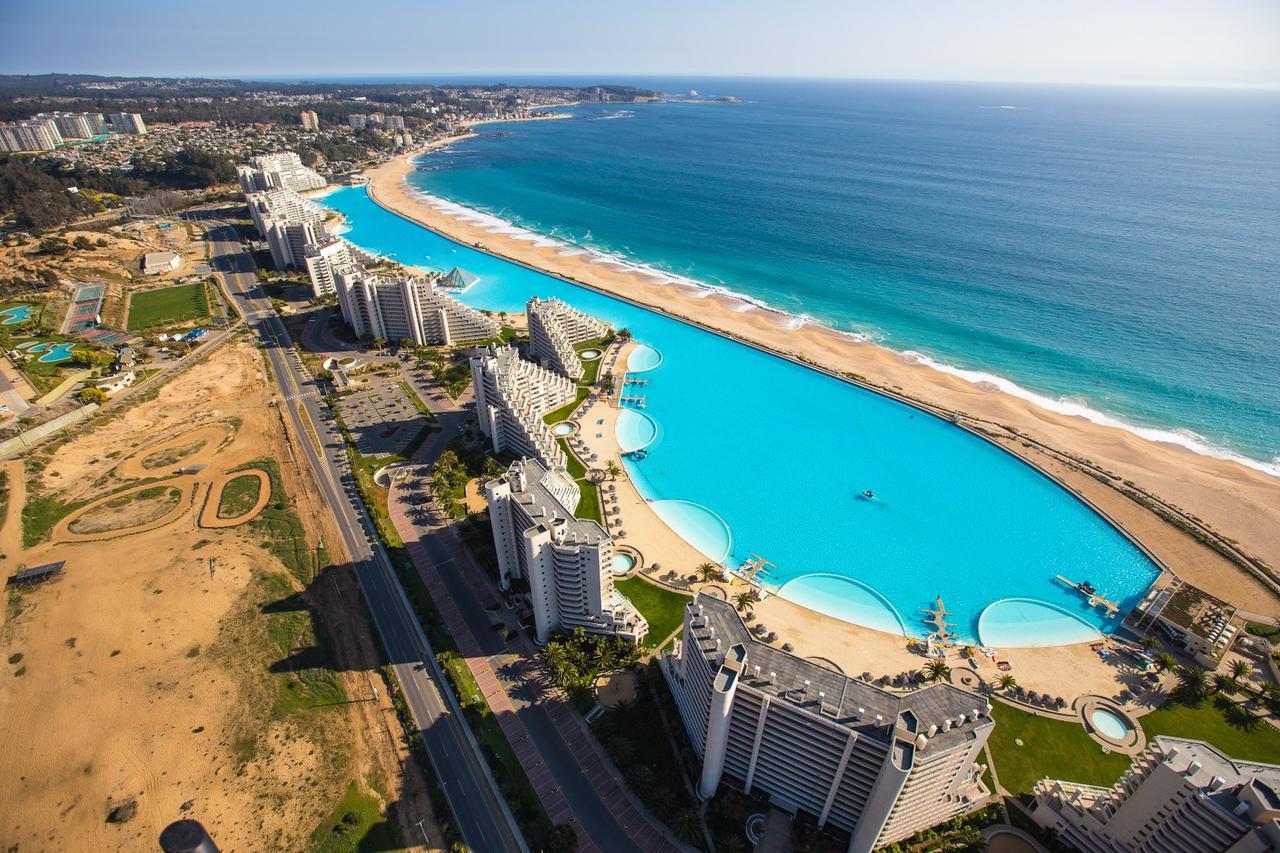 Duplex Jacuzzi San Alfonso Del Mar Lägenhet Algarrobo Exteriör bild