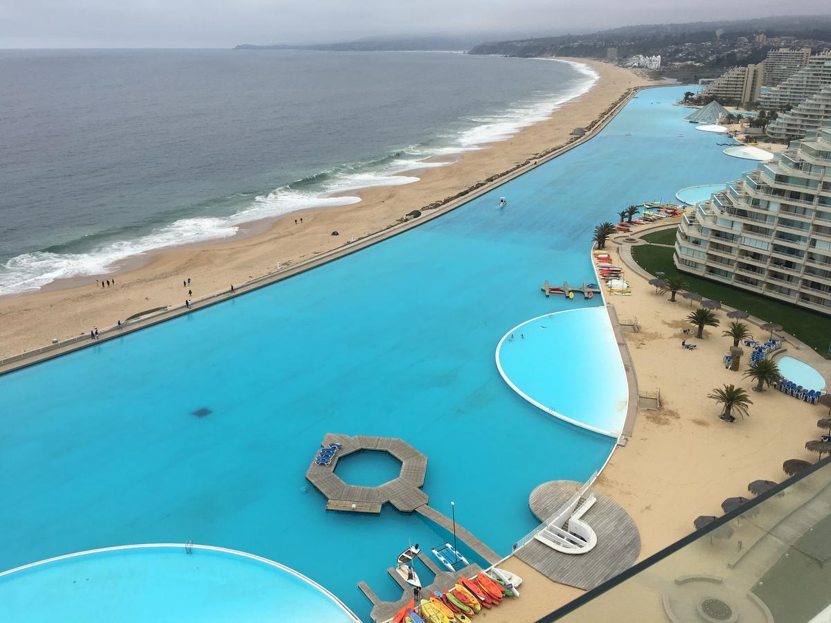 Duplex Jacuzzi San Alfonso Del Mar Lägenhet Algarrobo Exteriör bild